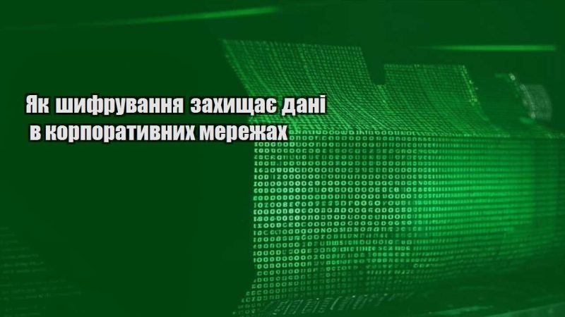 yak shyfruvannya zahyshhaye dani v korporatyvnyh merezhah