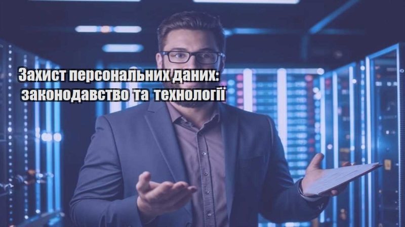 zahyst personalnyh danyh zakonodavstvo ta tehnologiyi