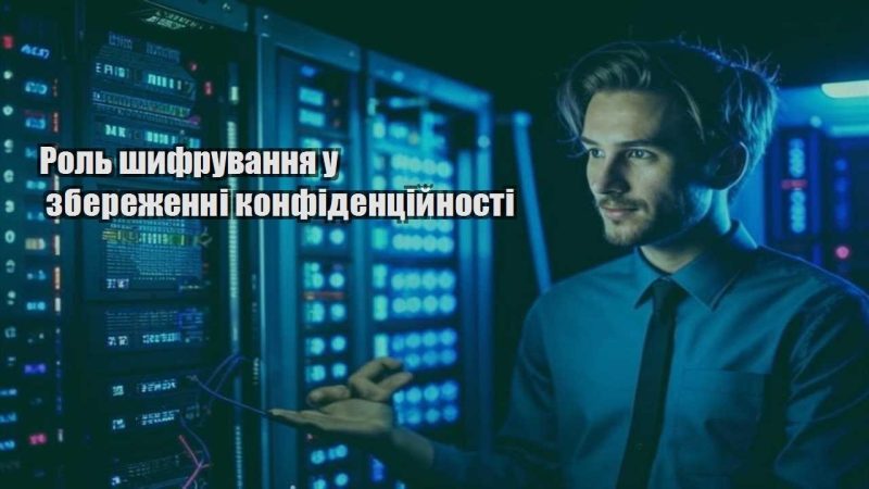 rol shyfruvannya u zberezhenni konfidenczijnosti