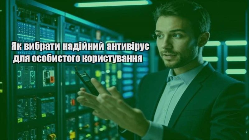 yak vybraty nadijnyj antyvirus dlya osobystogo korystuvannya