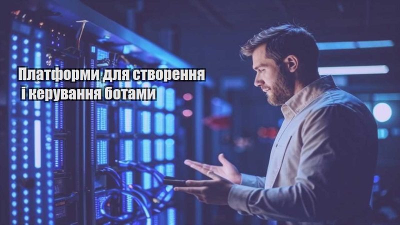 platformy dlya stvorennya i keruvannya botamy