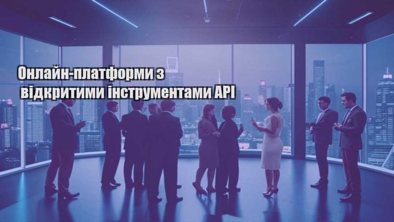onlajn platformy z vidkrytymy instrumentamy api