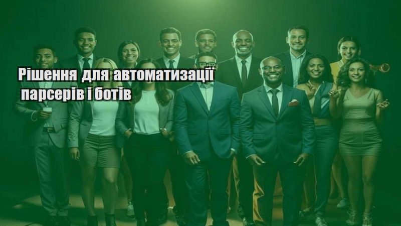 rishennya dlya avtomatyzacziyi parseriv i botiv