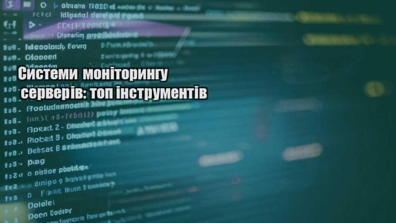 systemy monitoryngu serveriv top instrumentiv