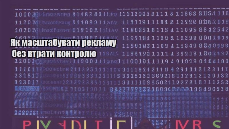 yak masshtabuvaty reklamu bez vtraty kontrolyu