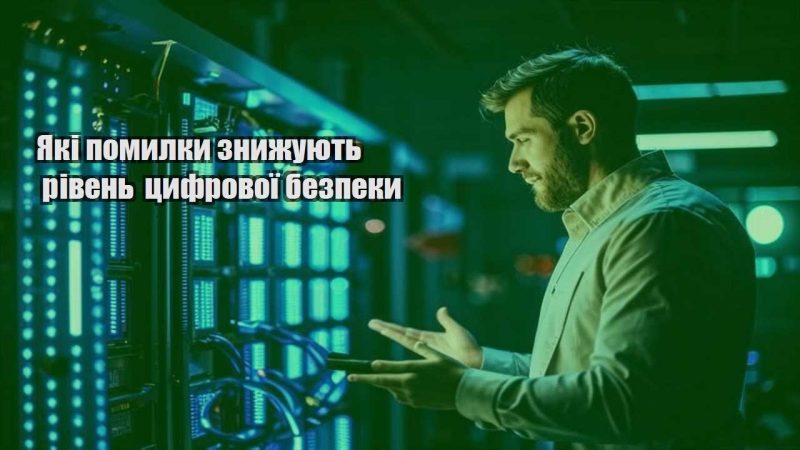 yaki pomylky znyzhuyut riven czyfrovoyi bezpeky