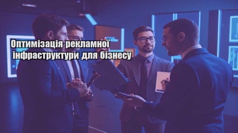 optymizacziya reklamnoyi infrastruktury dlya biznesu