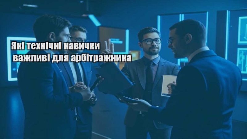 yaki tehnichni navychky vazhlyvi dlya arbitrazhnyka